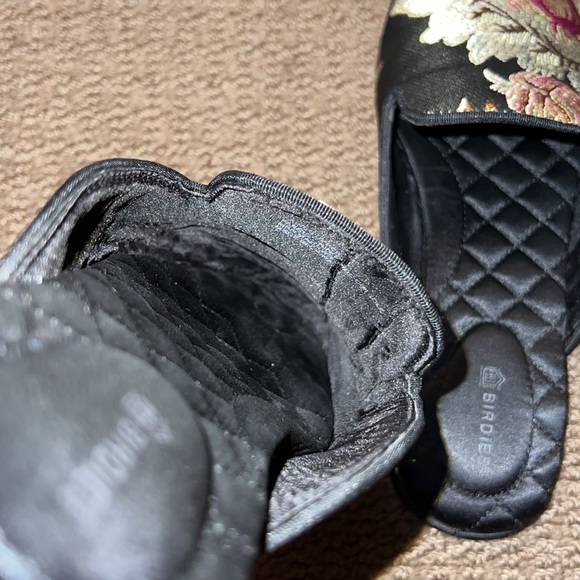 Birdies Phoebe Slides in Floral Jacquard - Picture 7 of 8